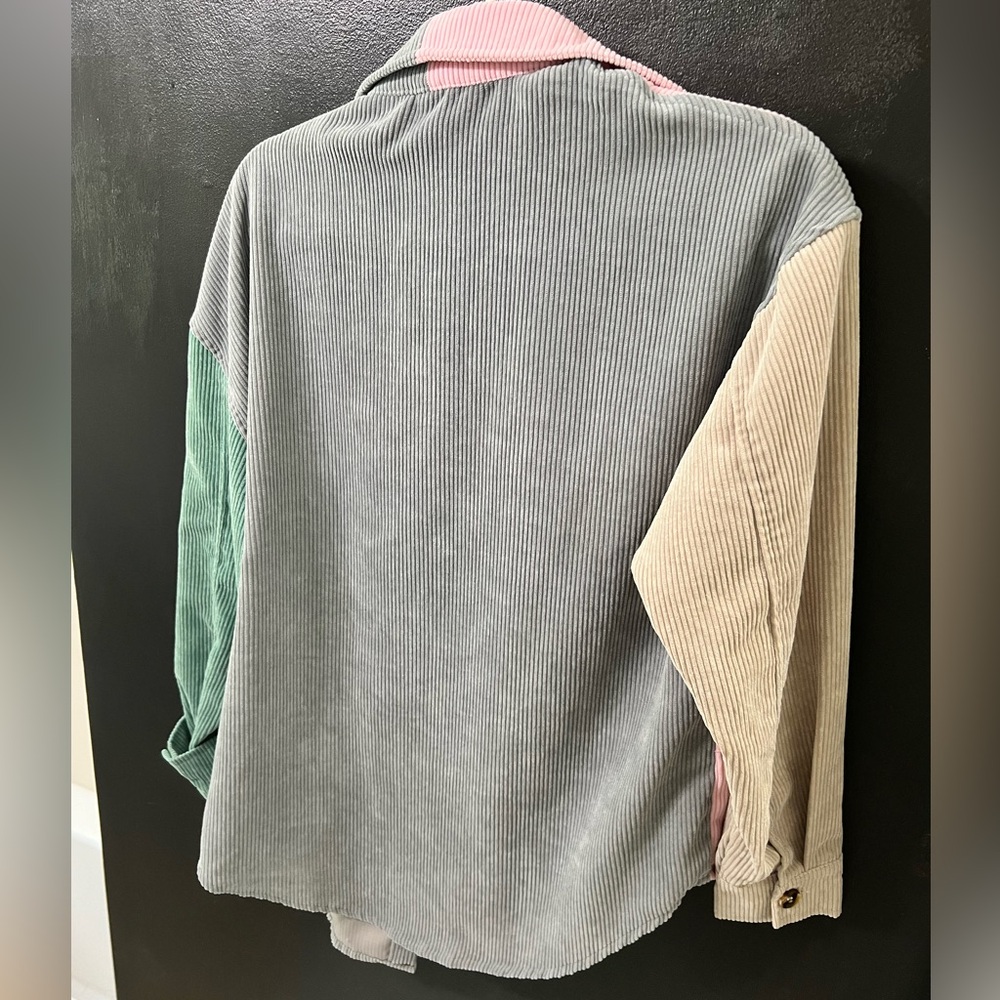 Corduroy Multi-Color Button Down - image 3